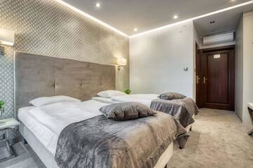 Фото номера Двухместный номер с 1 кроватью Отель Hotel Biały Dom г. Рыбник 6