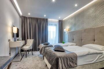 Фото номера Двухместный номер с 1 кроватью Отель Hotel Biały Dom г. Рыбник 3